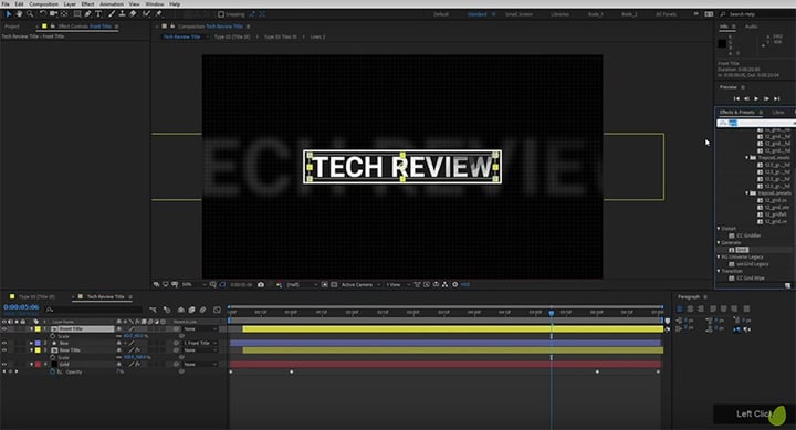 How to Animate Text in After Effects